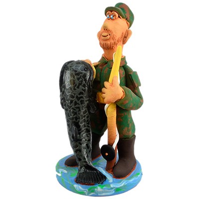 Статуетка "Щасливий рибалка"