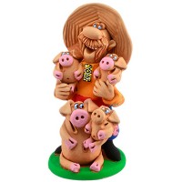 Статуетка "Дорогі мої свині"