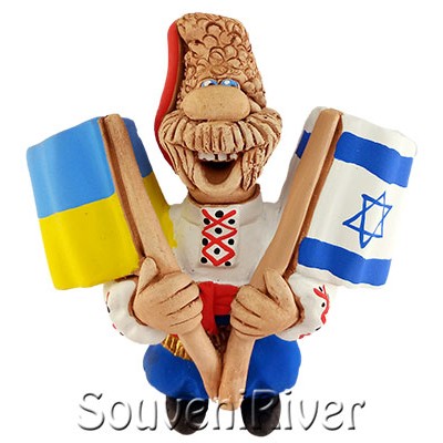 Сувенірний магніт "Україна - Ізраїль"